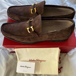 Brand-New Salvatore Ferragamo Grandioso Loafers